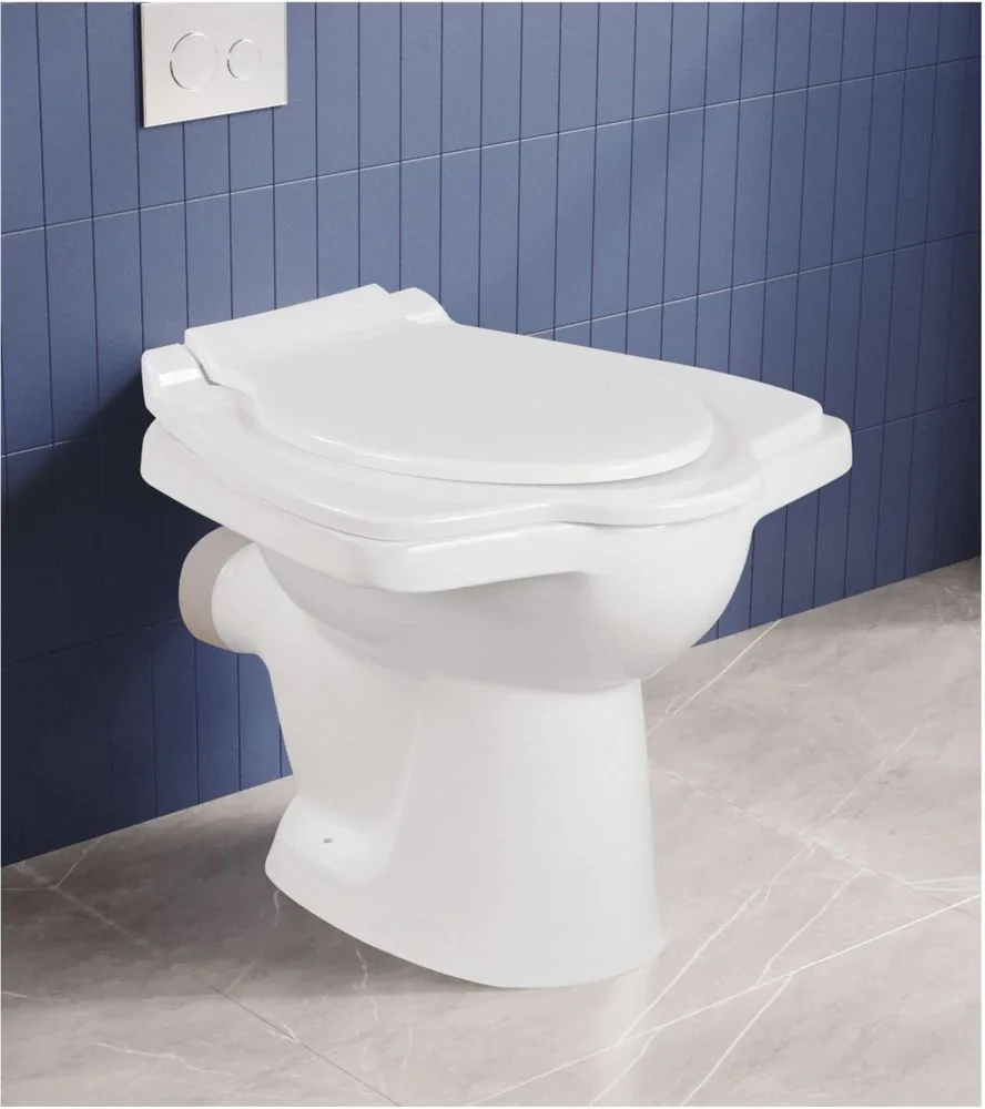 ZARA White Anglo-P 6006 water closet in a bathroom setting