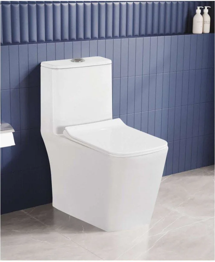 ZARA White Duck 112 one piece closet in a bathroom setting