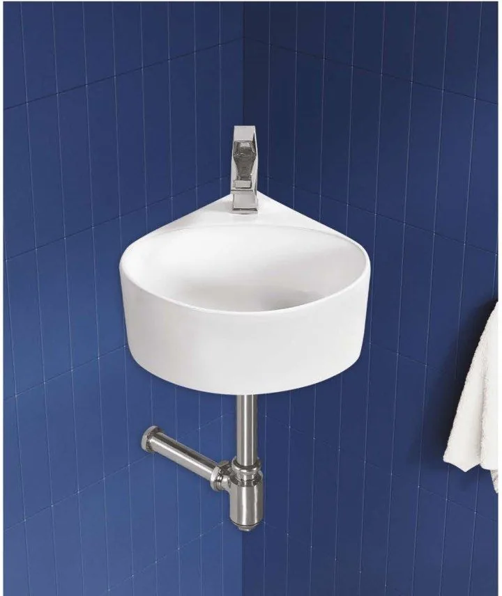 ZARA White Nexo 705 wash basin in a bathroom setting