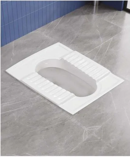 ZARA White Orrisa Pan 20" 1002 squatting pan