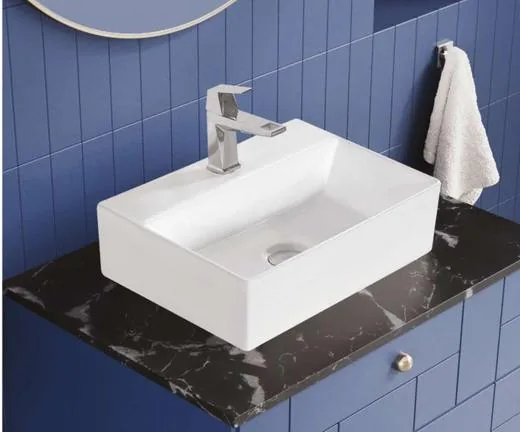 ZARA White Table Top 406 406 table top basin