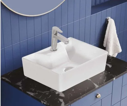 ZARA White Table Top 412 412 table top basin