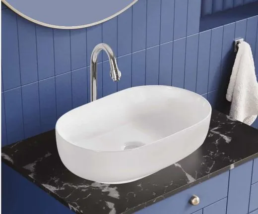 ZARA White Table Top 418 418 table top basin