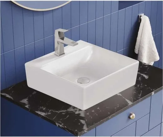 ZARA White Table Top 419 419 table top basin