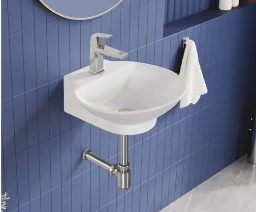 ZARA White Zara 708 wash basin